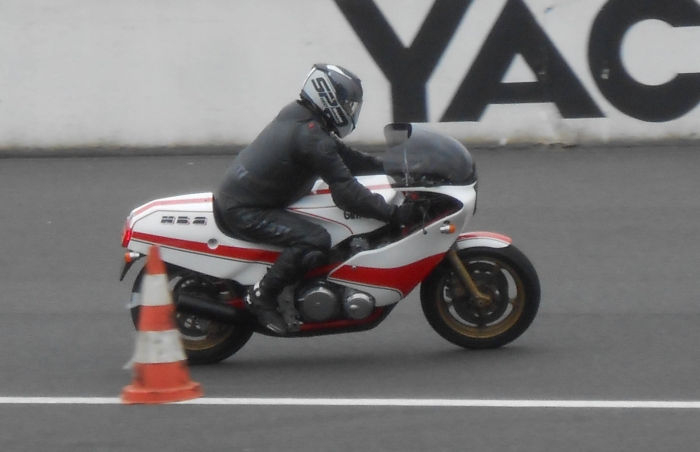Cafe racer Montlhery Paris France motorcycle tour -